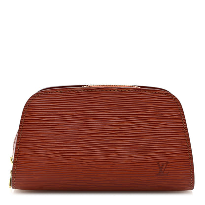 Louis Vuitton Epi Dauphine 17 Cosmetic Pouch Fawn 1 of 8