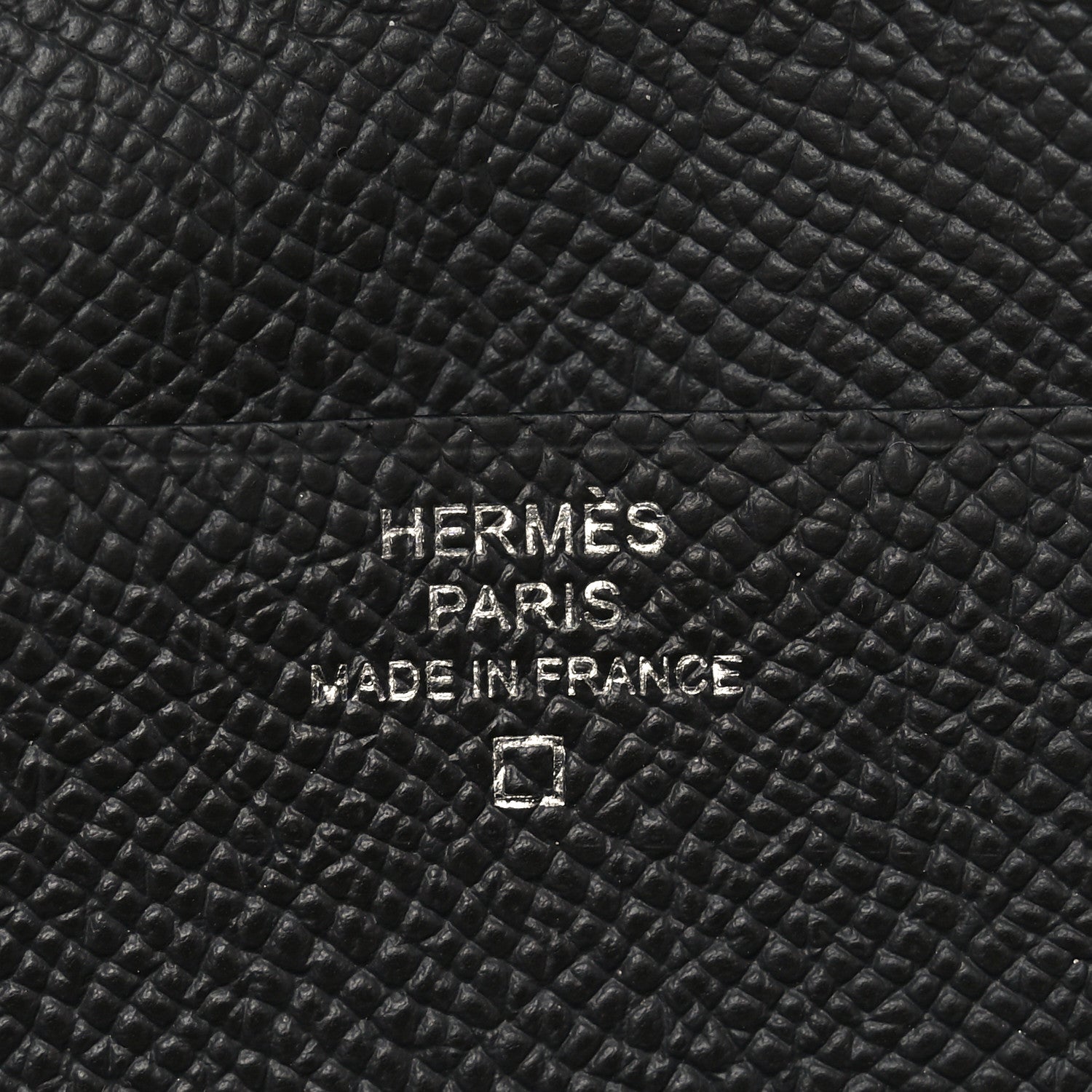 Hermes Epsom Matte Alligator Bearn Touch Gusset Wallet Graphite Gris Ciment 6 of 8