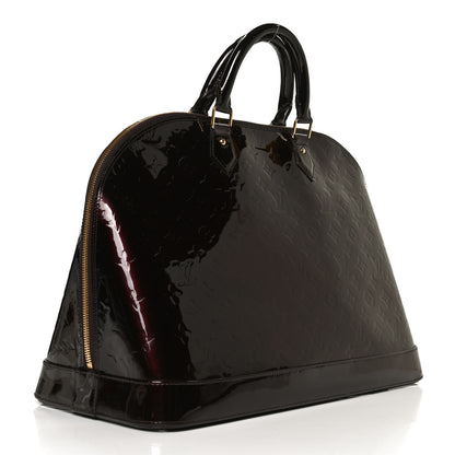 Louis Vuitton Vernis Alma GM XL Amarante 2 of 10