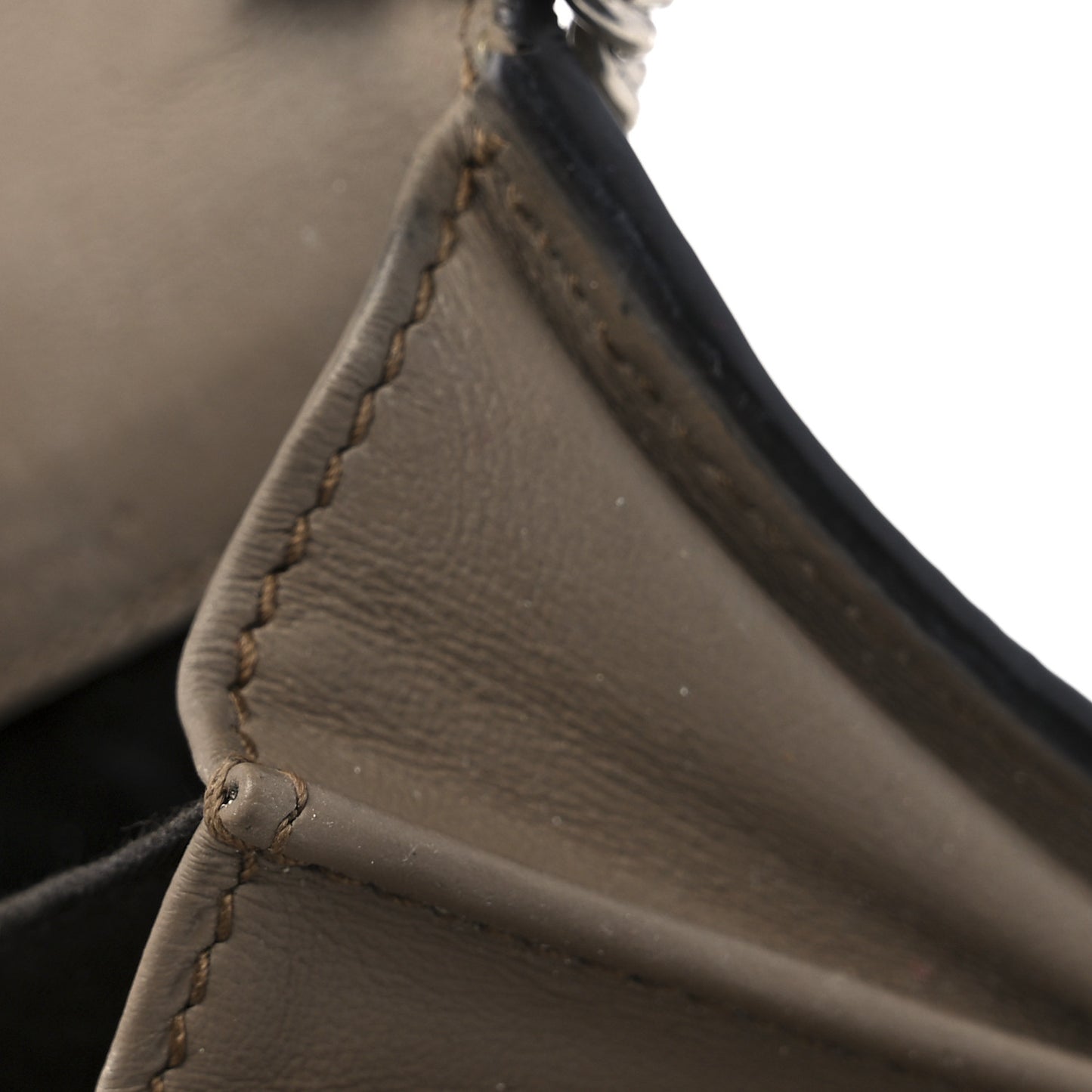 GG Supreme Monogram Dionysus Coin Purse Taupe