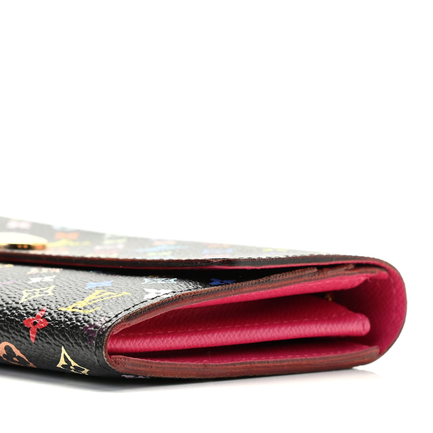 Monogram Multicolor Sarah Wallet Black Grenade
