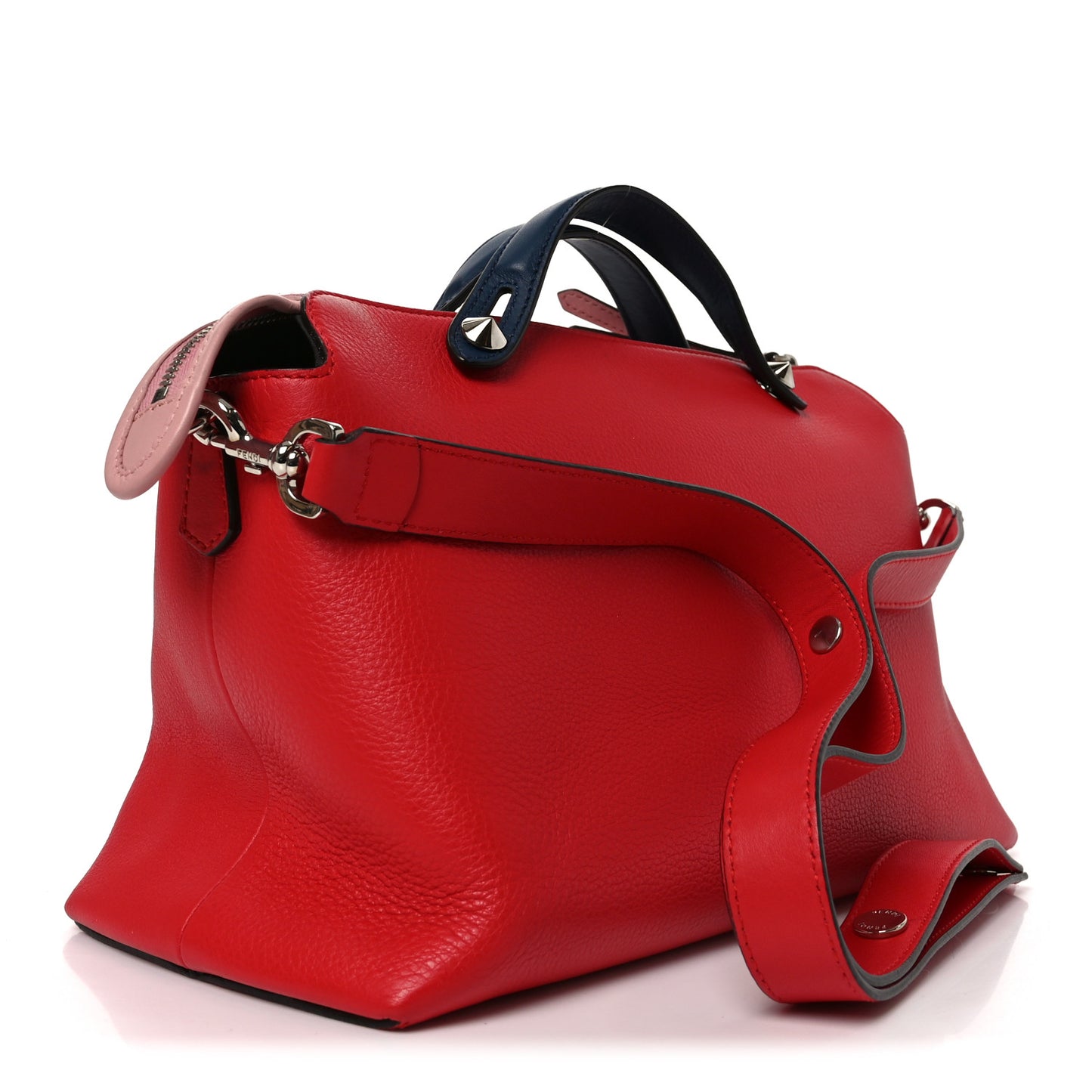 Vitello Dolce 4 Color Large By The Way Boston Bag Caipiroska Blue Multicolor