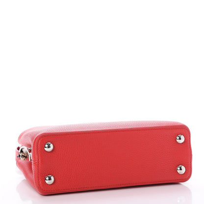Louis Vuitton Taurillon Python Capucines BB Rubis 4 of 8