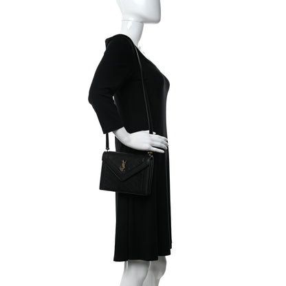 Saint Laurent Lambskin Quilted Mini Gaby Satchel Black 2 of 10