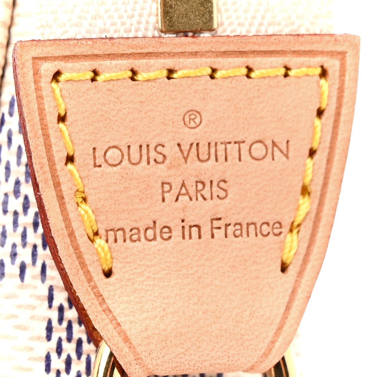 Louis Vuitton Damier Azur Pochette Accessories NM 6 of 10