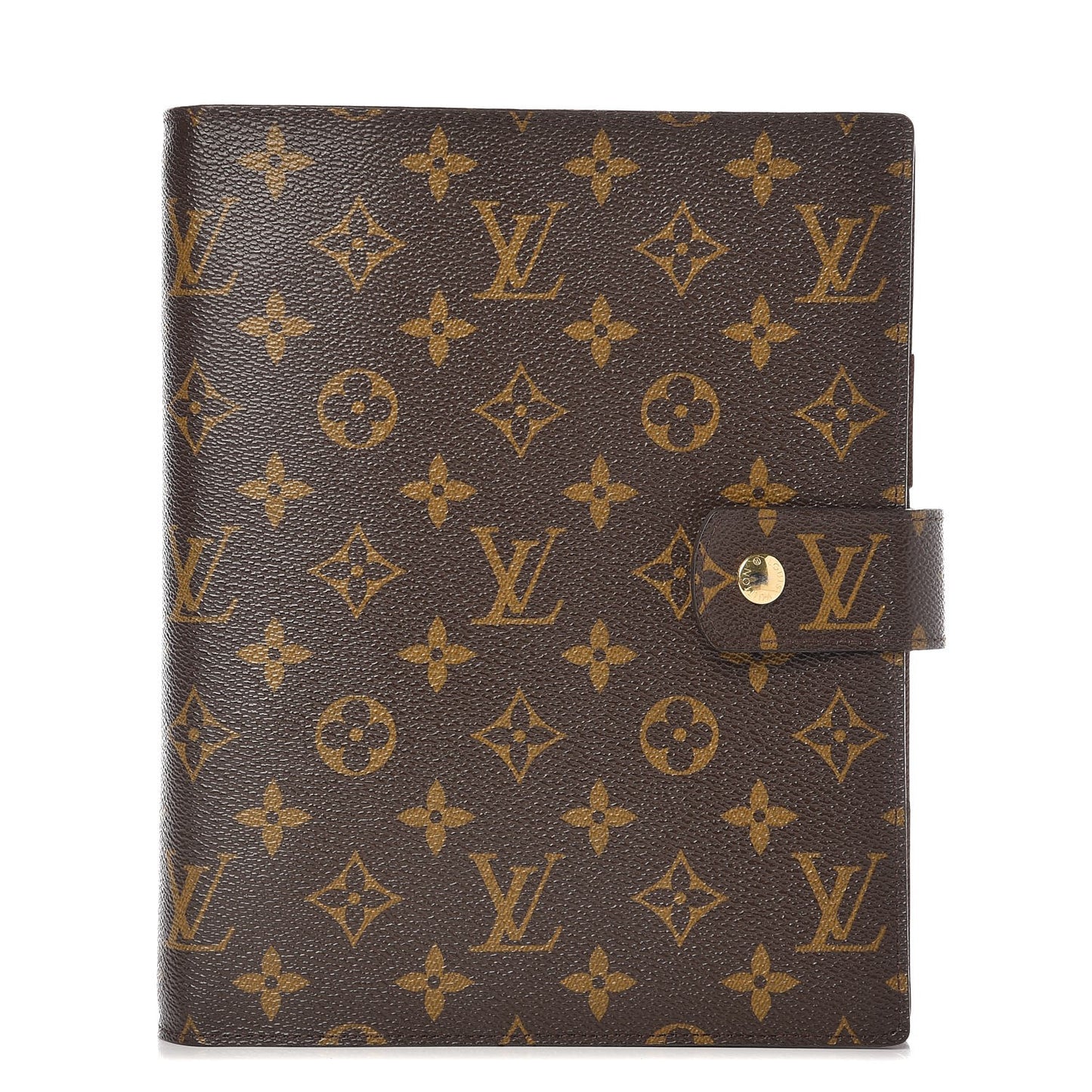 Monogram Large Ring Agenda Cover