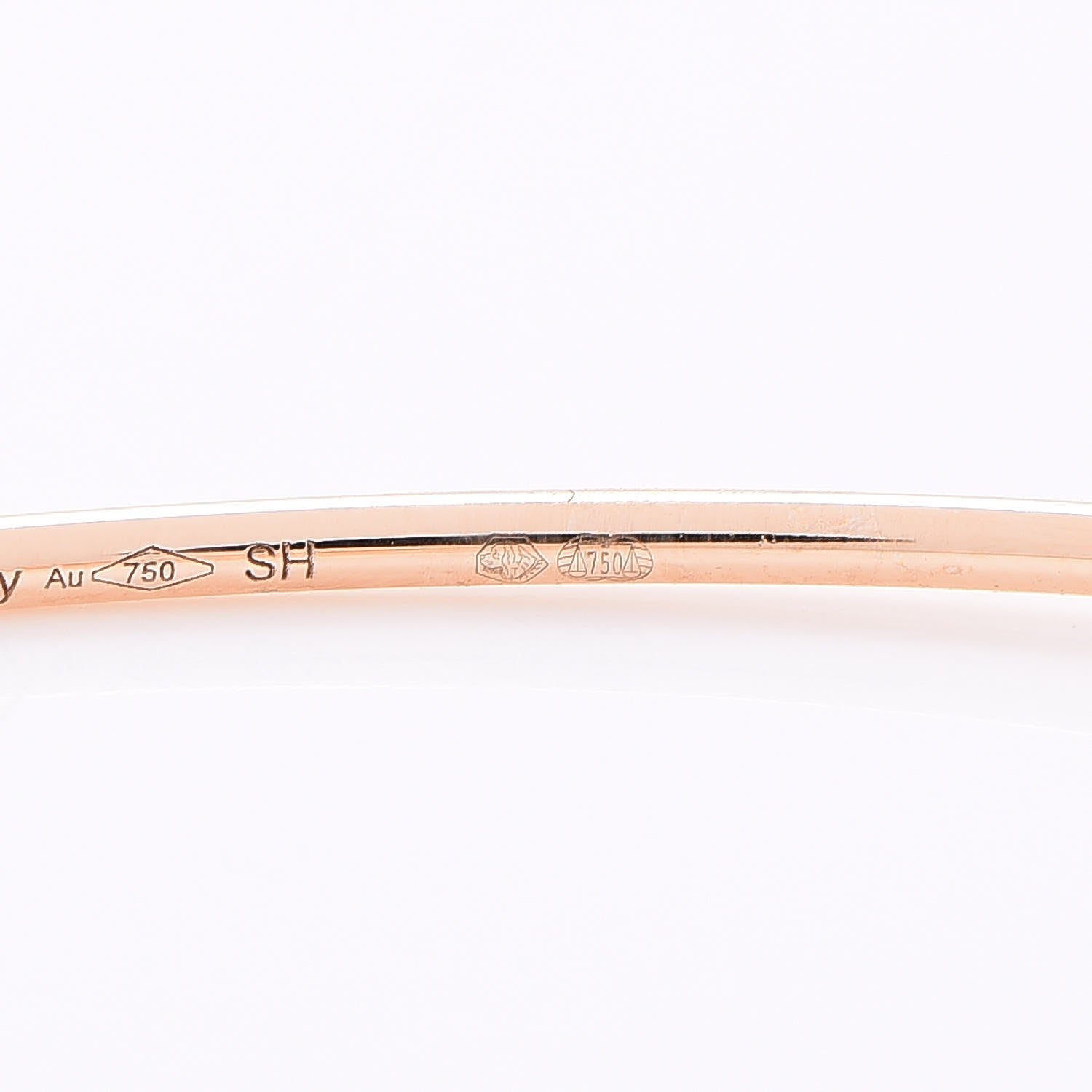 Hermes 18K Rose Gold PM Ronde Chaine d'Ancre Bracelet SH 7 of 8