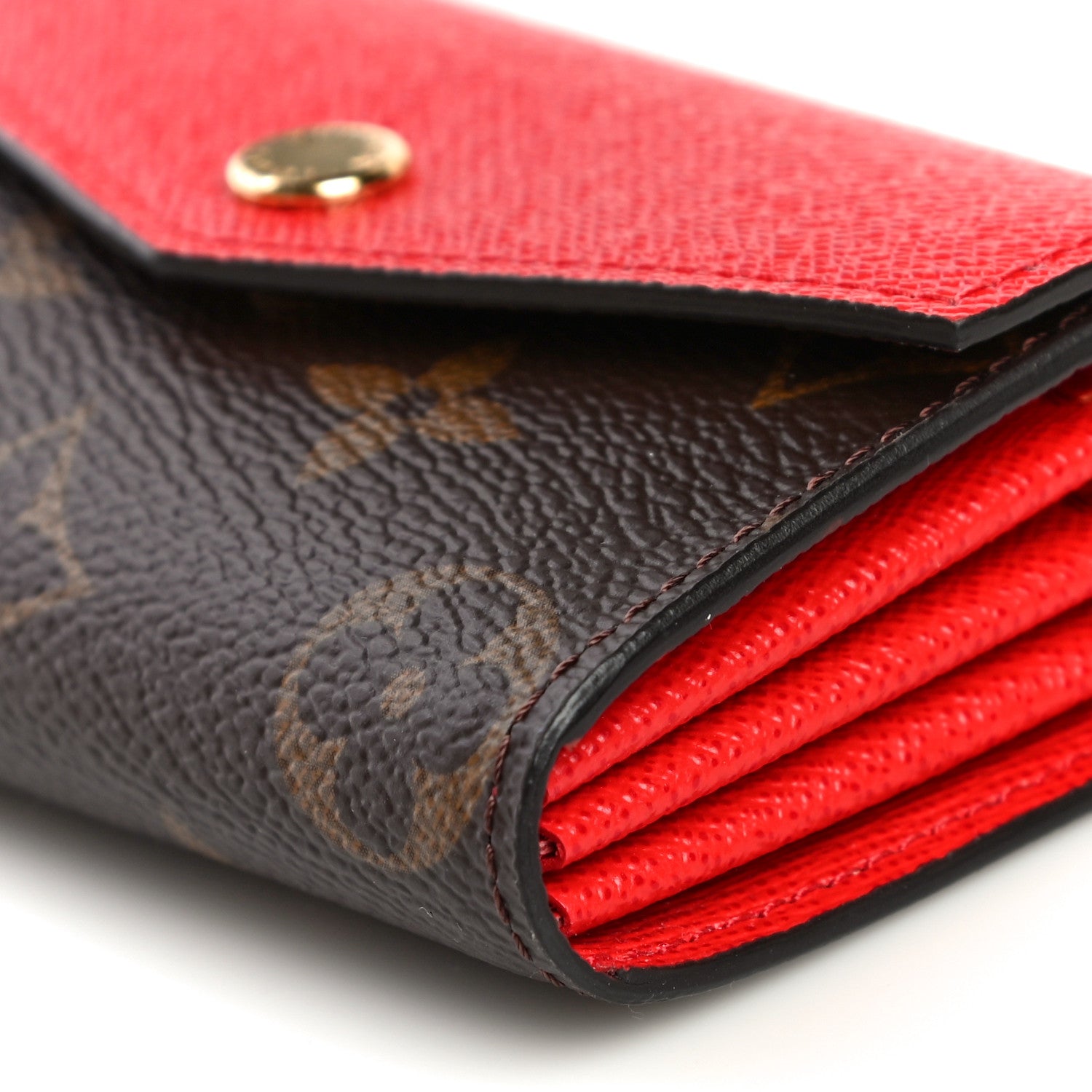 Louis Vuitton Monogram Sarah Multicartes Coquelicot 9 of 11