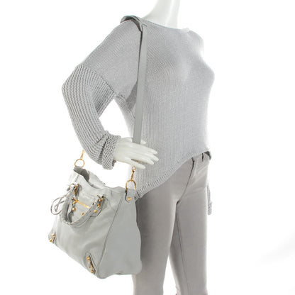 Balenciaga Chevre Giant 12 Gold Hardware Hamilton Velo Gris Ciment 2 of 7