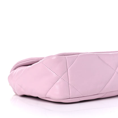 Chanel Lambskin Quilted Medium Chanel 19 Flap Light Pink 4 of 10