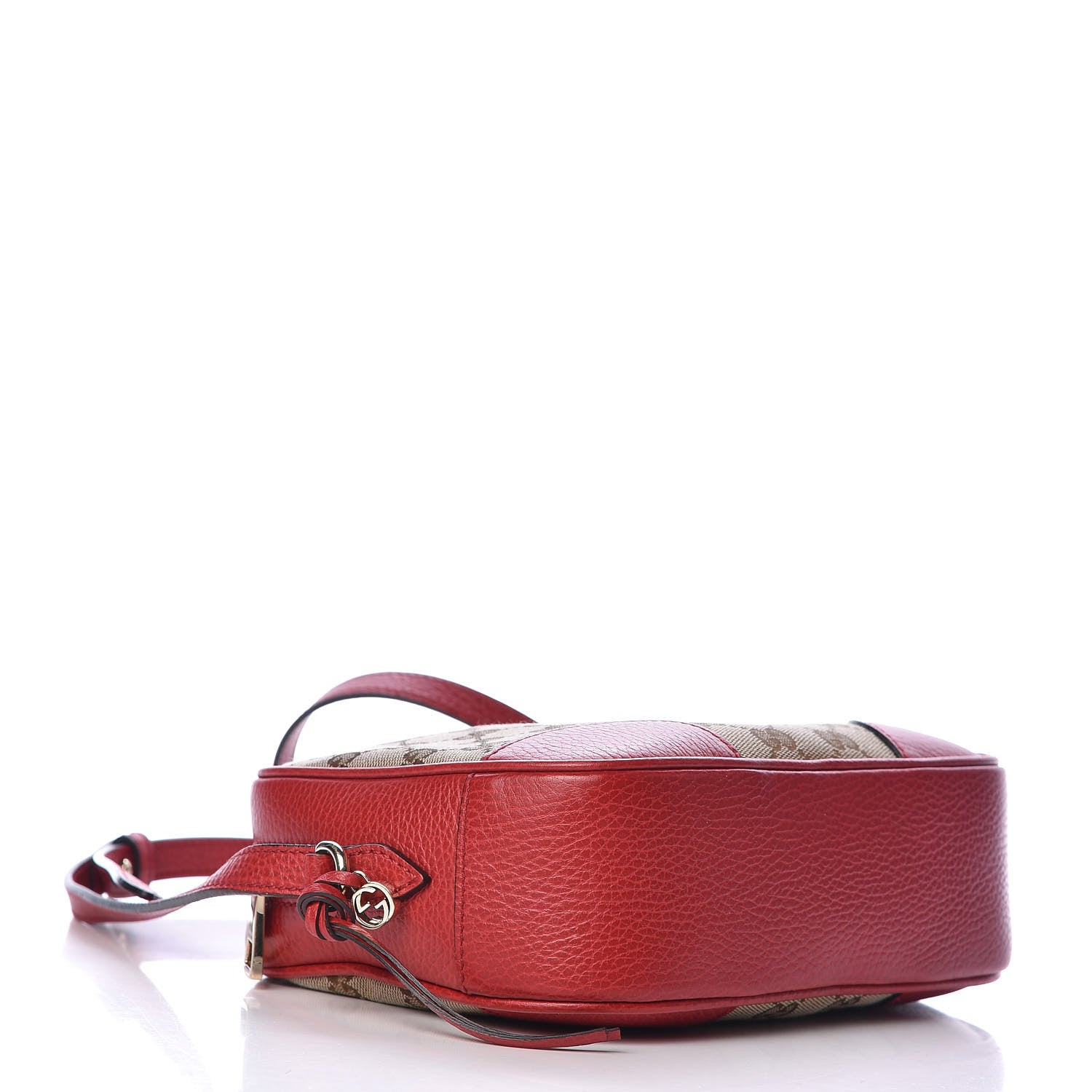 Gucci Monogram Mini Bree Messenger Bag Red 4 of 10