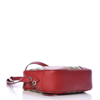 Gucci Monogram Mini Bree Messenger Bag Red 4 of 10