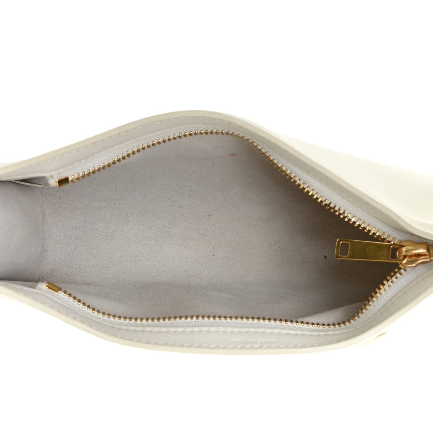Smooth Calfskin Cuir Triomphe Shoulder Bag White