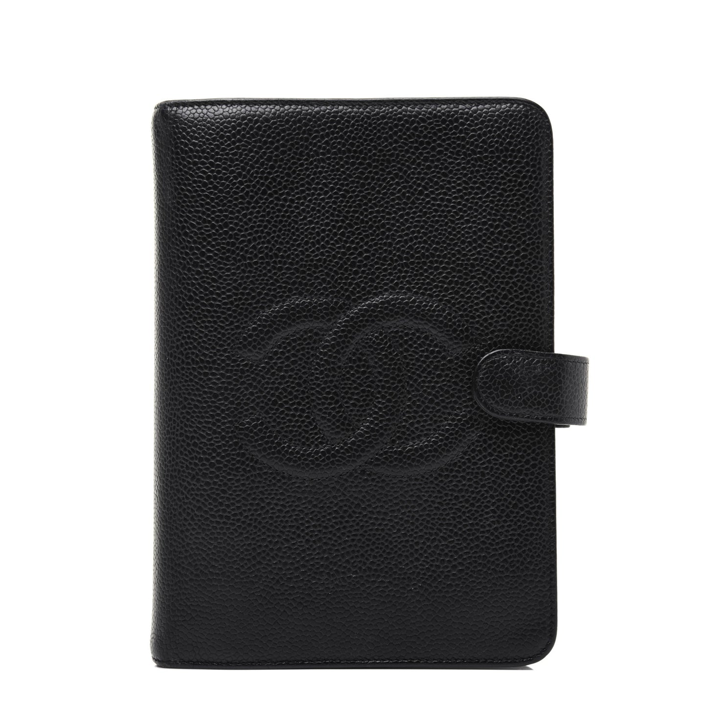 Caviar CC Medium Ring Agenda Planner Black