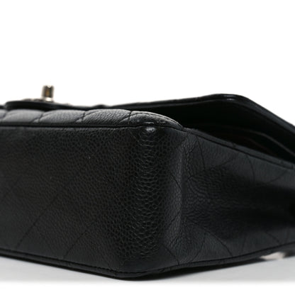 Chanel Caviar Quilted Medium Double Flap Black 10 of 10