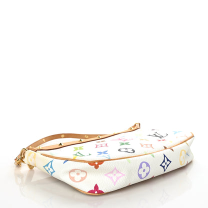 Louis Vuitton Monogram Multicolor Pochette Accessories White 4 of 6