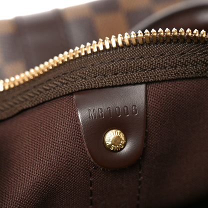 Louis Vuitton Damier Ebene Keepall 50 6 of 9