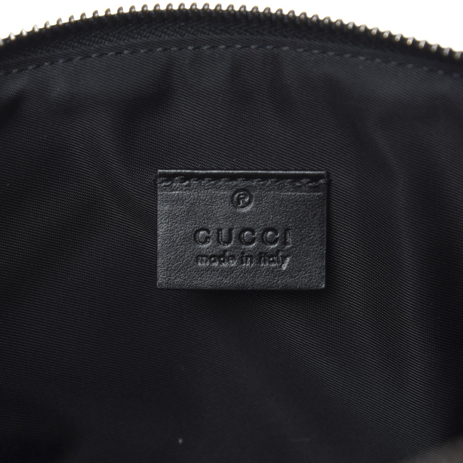 Gucci Calfskin Matelasse Large GG Marmont Pouch Cosmetic Case Black 6 of 9