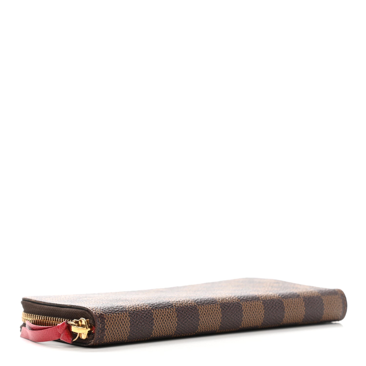 Louis Vuitton Damier Ebene Clemence Wallet Cherry 4 of 10