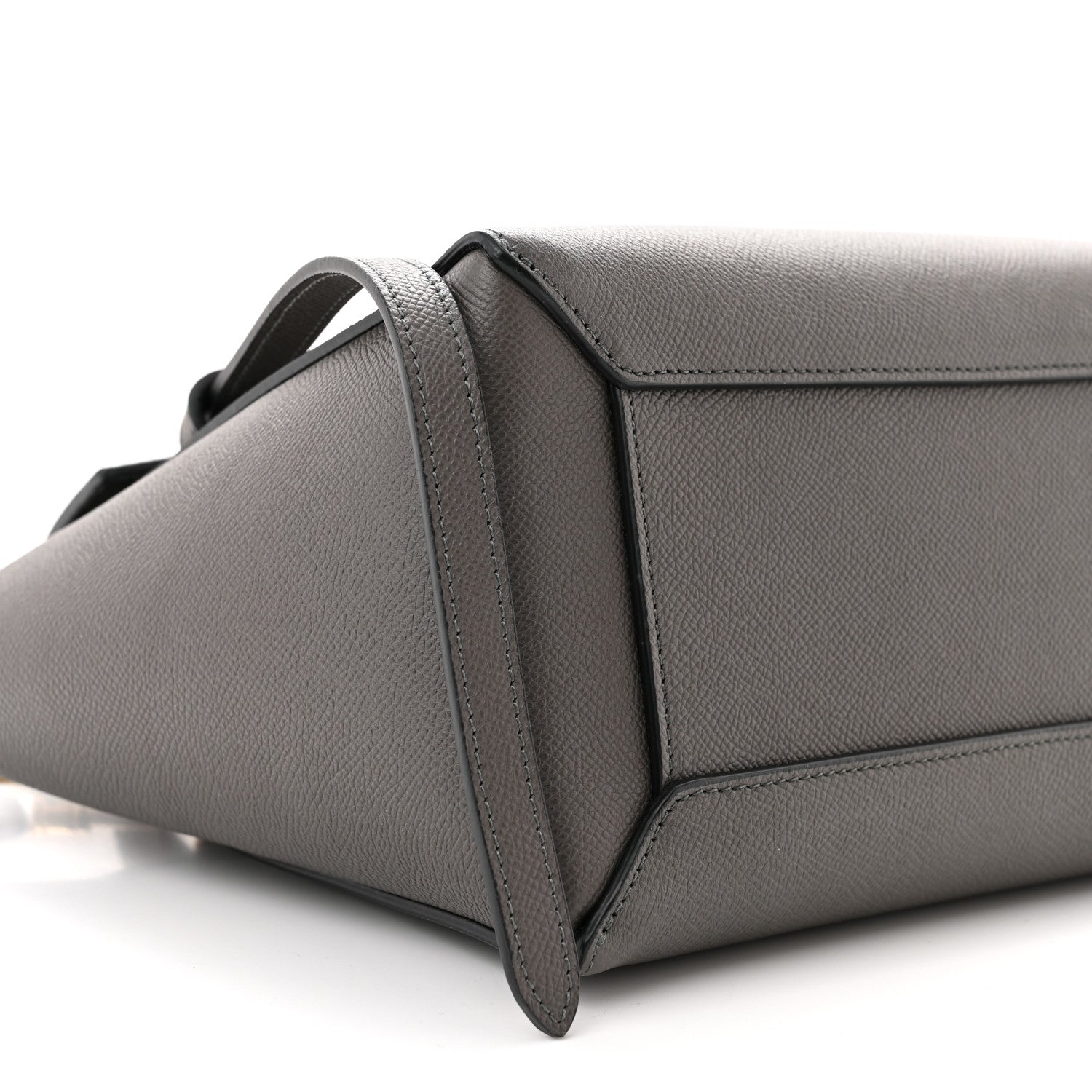 Celine Grained Calfskin Micro Belt Bag Grey 10 of 11