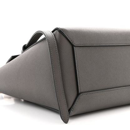 Celine Grained Calfskin Micro Belt Bag Grey 10 of 11