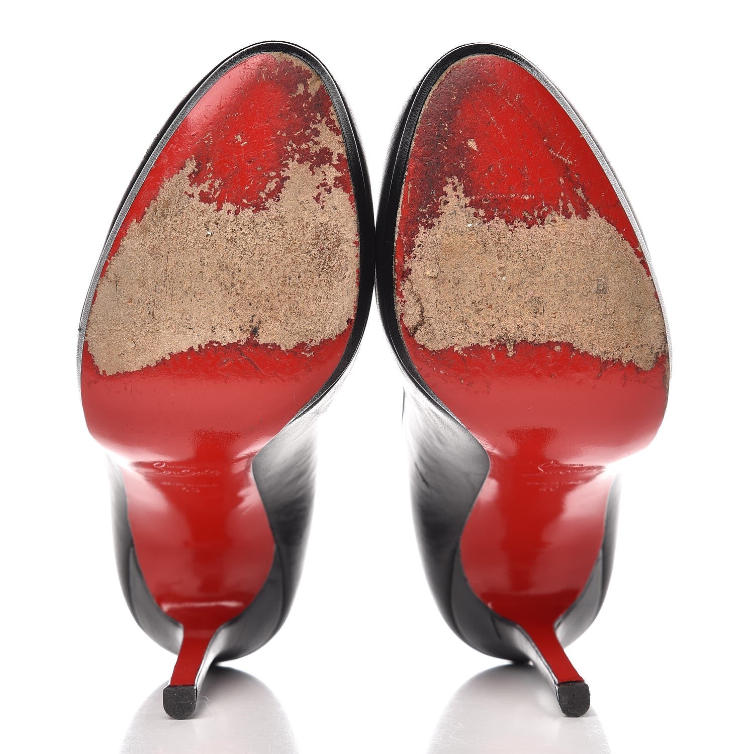 Christian Louboutin Calfskin Bruges 120 Pumps 40 Black 5 of 27