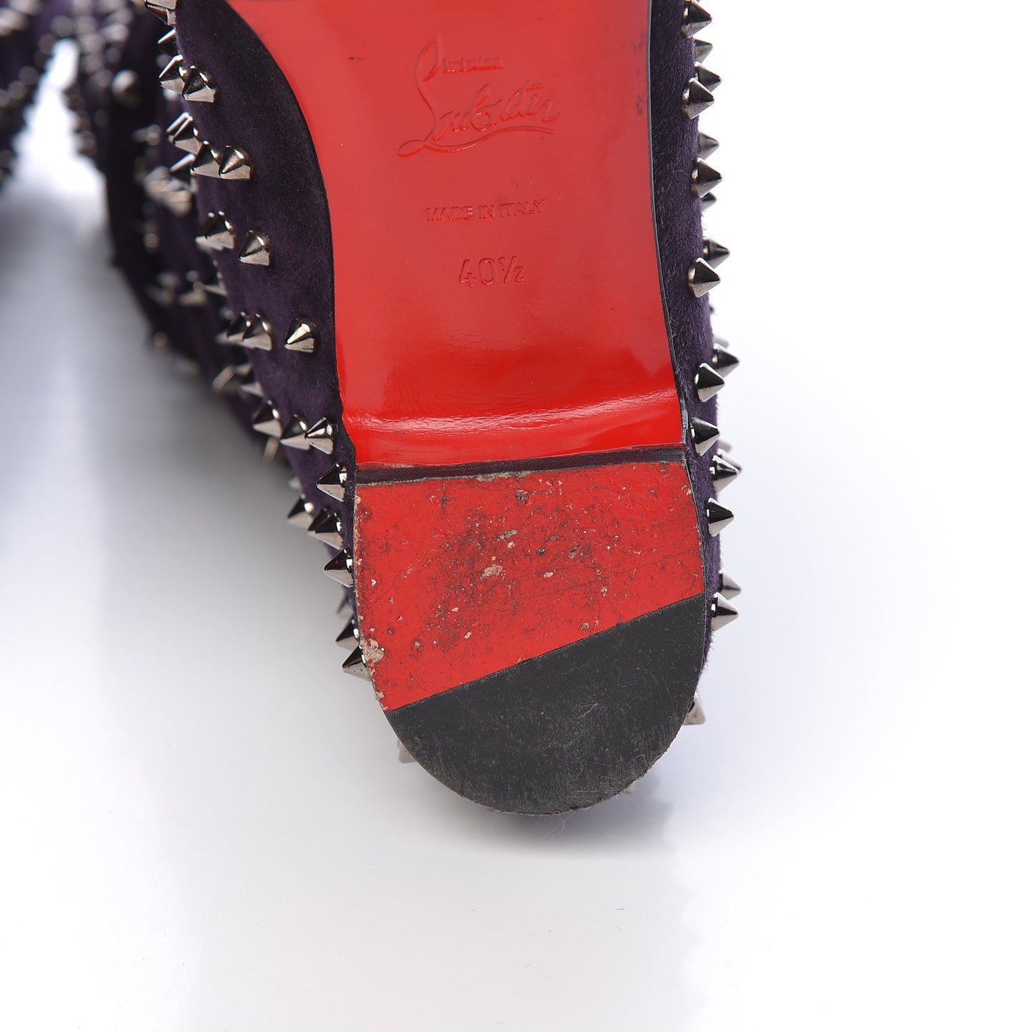 Veau Velours London Bridge Boots 40.5 Eclipse Gun Metal