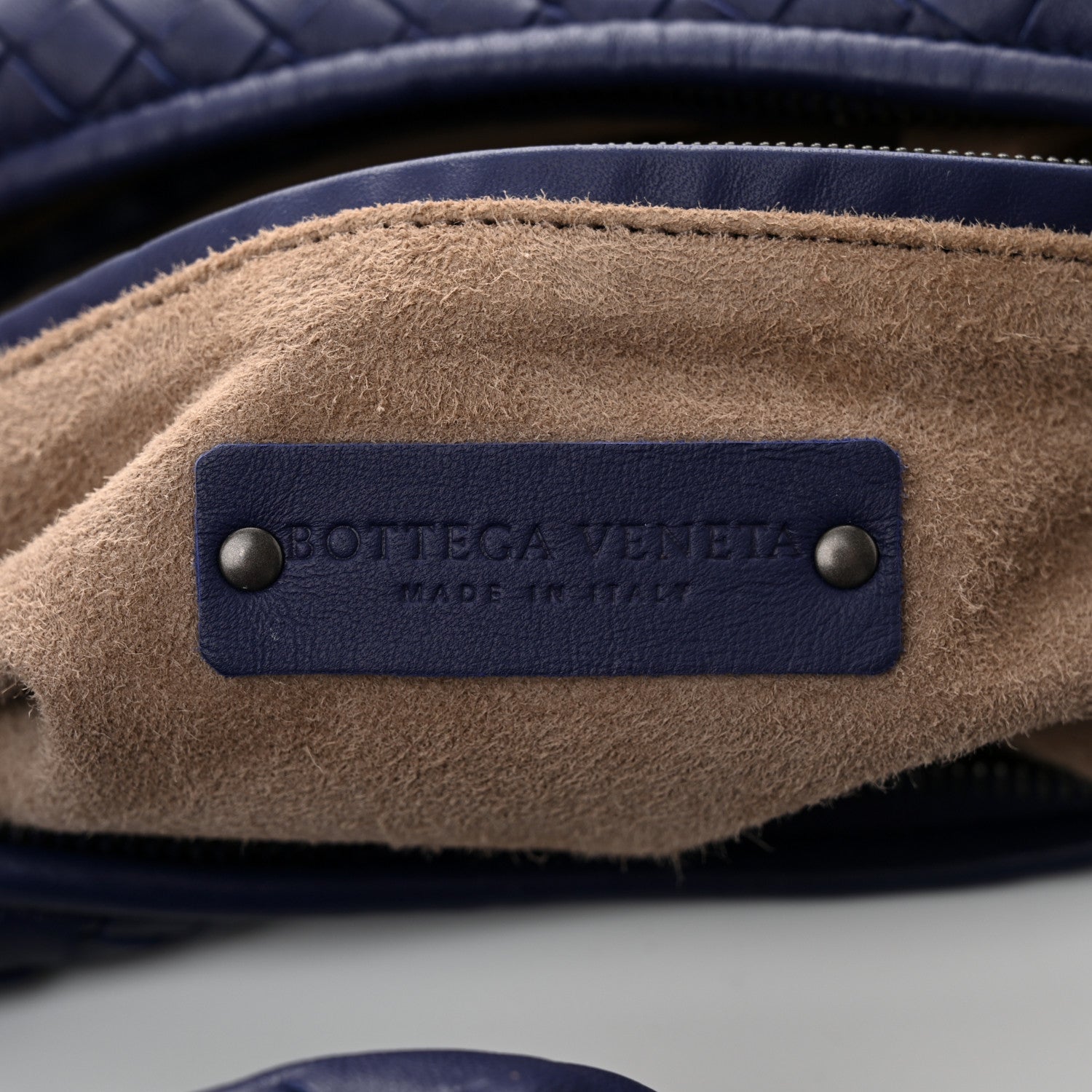 Bottega Veneta Nappa Intrecciato Large Veneta Hobo Sapphire 6 of 10