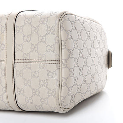 Gucci Guccissima Medium Joy Boston Off White 9 of 12