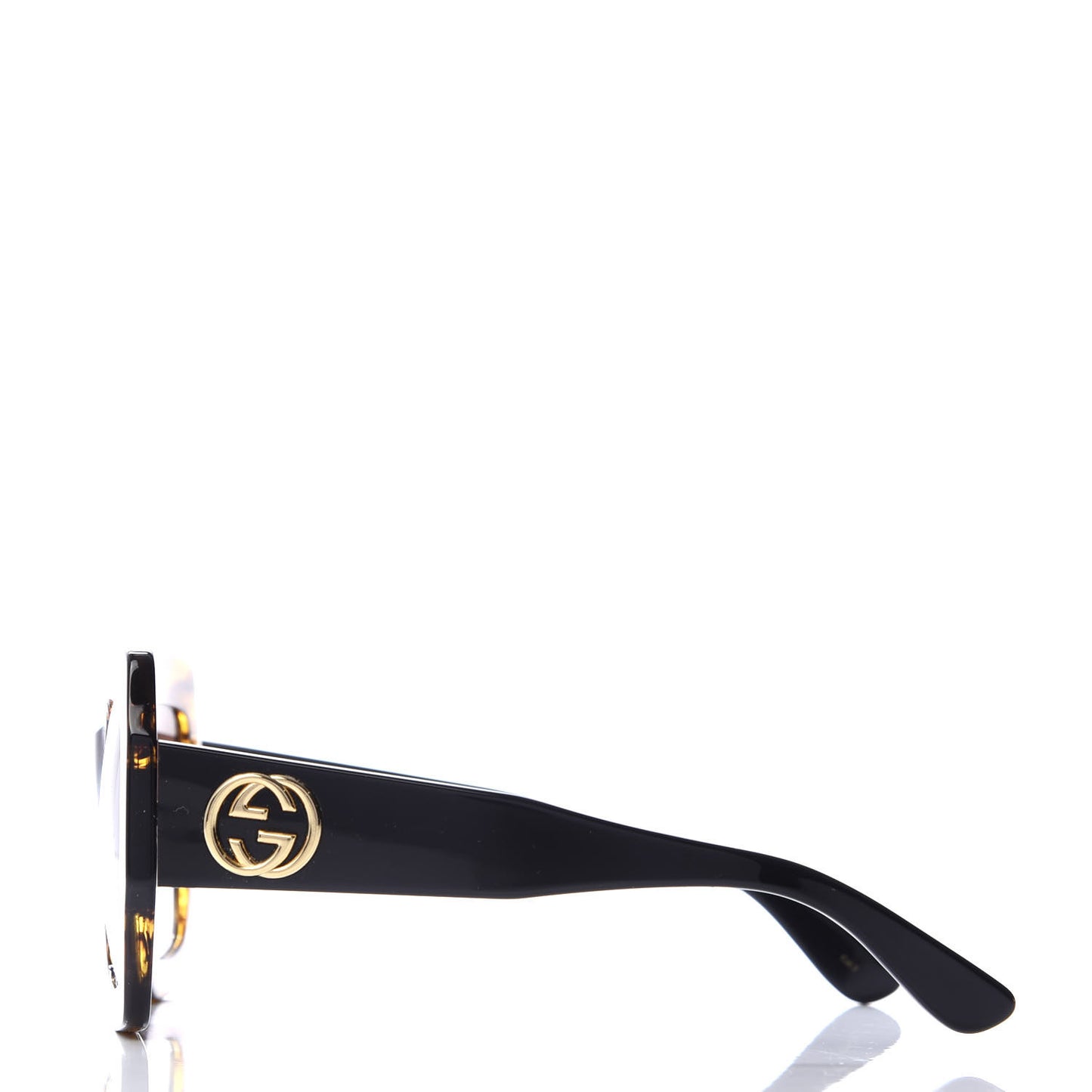 Square Frame GG0178S Sunglasses Havana