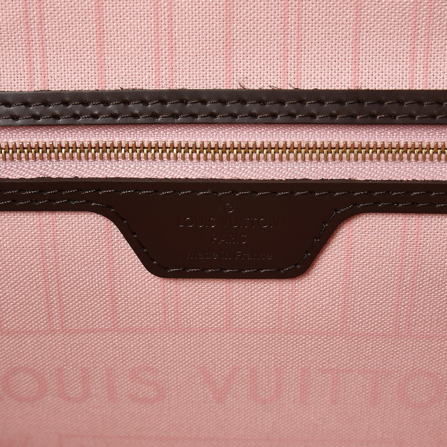 Damier Ebene Neo Neverfull MM Rose Ballerine