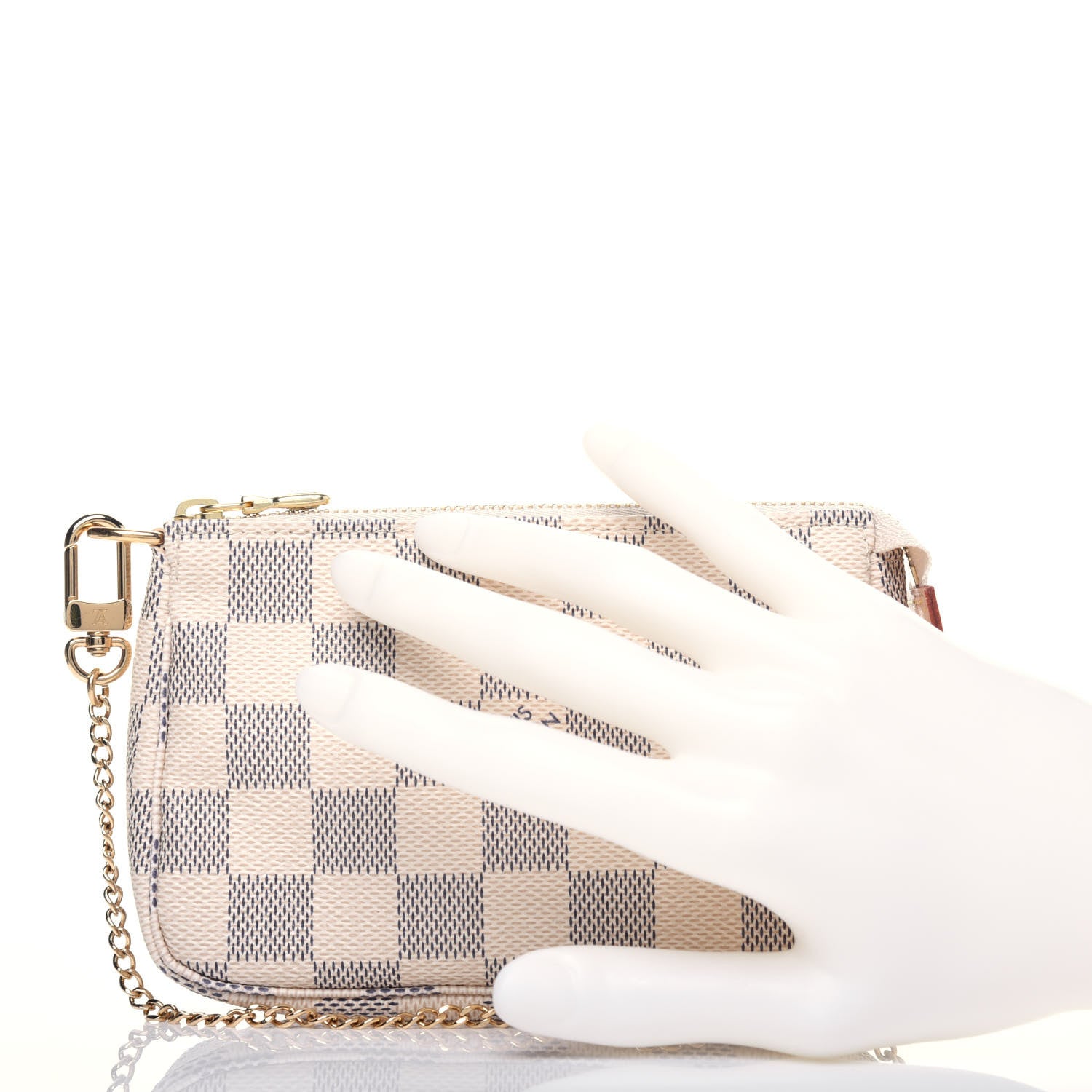 Louis Vuitton Damier Azur Mini Pochette Accessories 2 of 12
