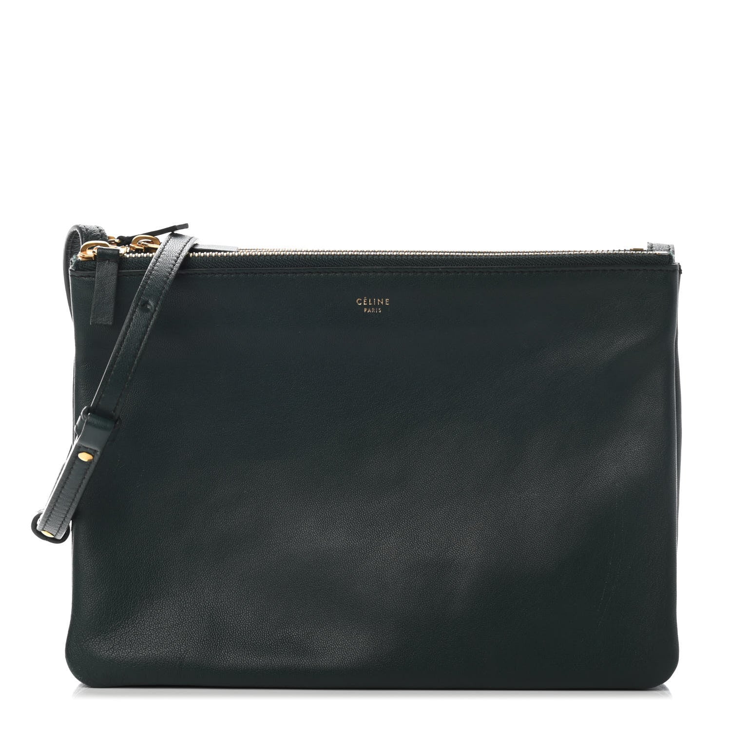 Celine Lambskin Large Trio Crossbody Bag Amazone 1 of 9