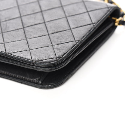 Chanel Lambskin Quilted Small Single Flap Black 13 of 15