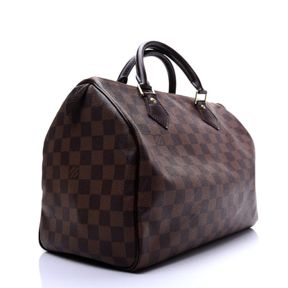 Louis Vuitton Damier Ebene Speedy 30 3 of 11