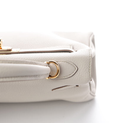 Hermes Togo Kelly Retourne 25 Craie 35 of 55