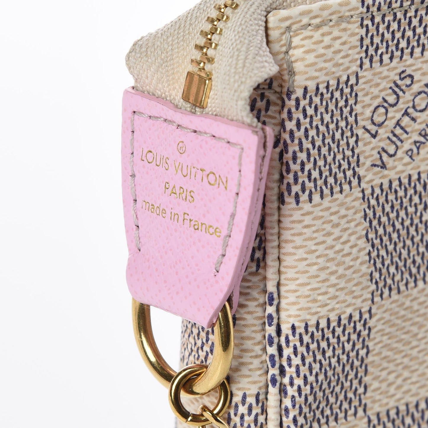 Damier Azur 2016 Christmas Animation Mini Pochette Accessories