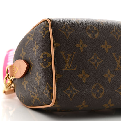 Louis Vuitton Monogram Speedy Bandouliere 20 Fuchsia 8 of 11