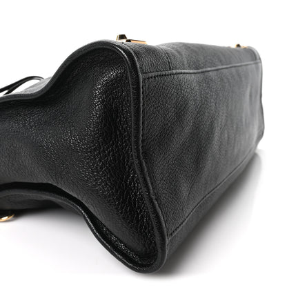 Balenciaga Chevre Gold Metallic Edge Hardware City Black 10 of 11