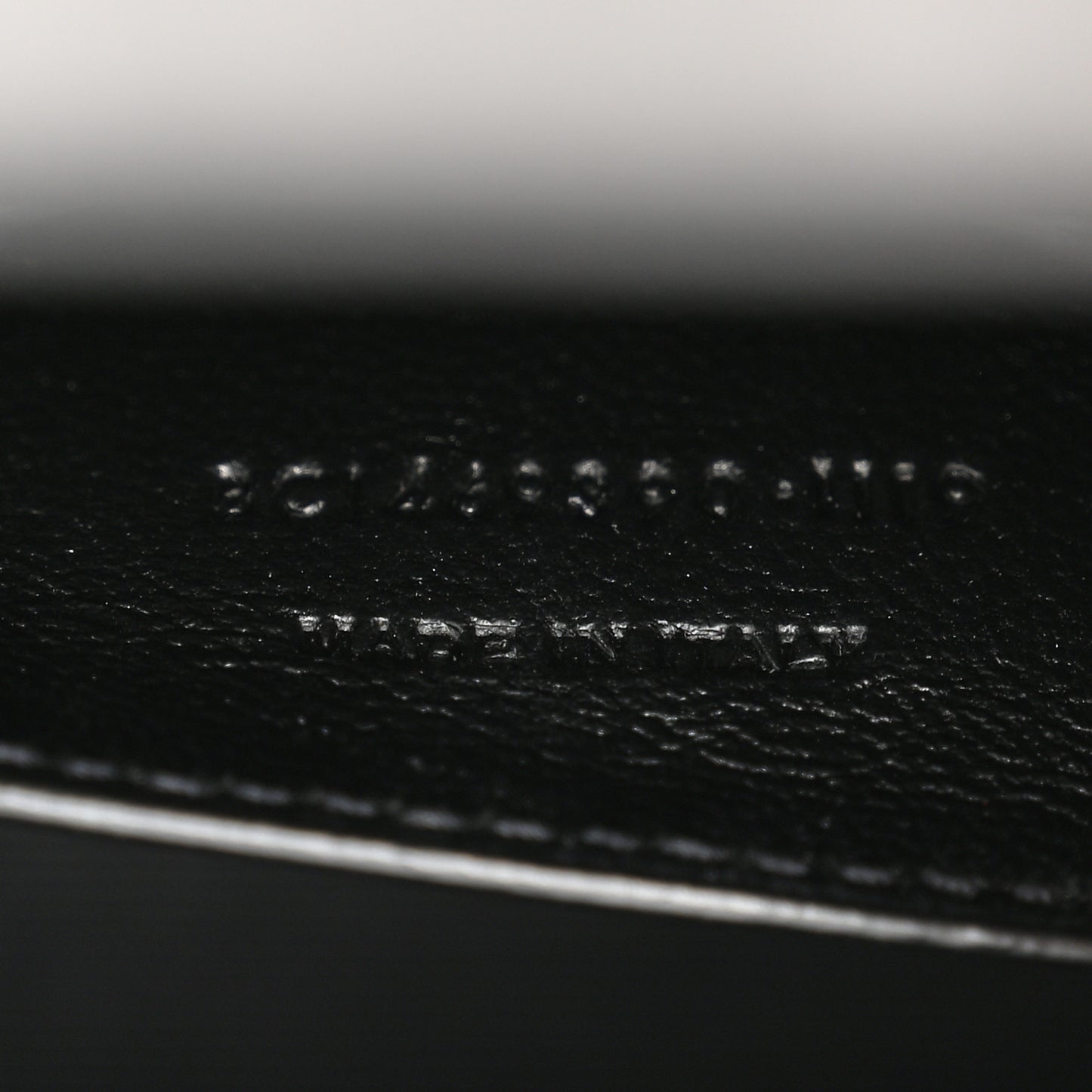 Calfskin Small Monogram Kate Satchel Black