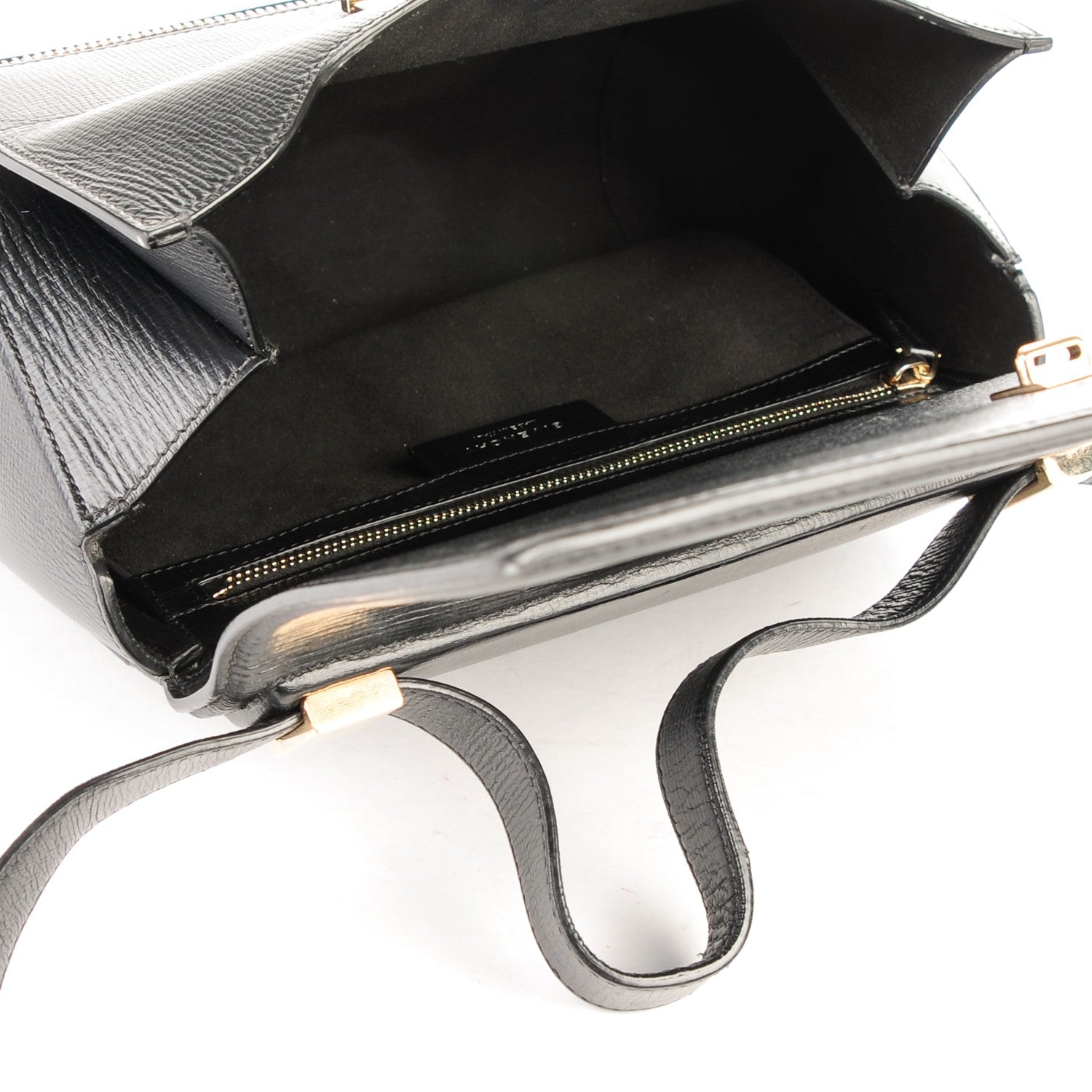 Givenchy Textured Calfskin Medium Pandora Box Crossbody Bag Black 5 of 9