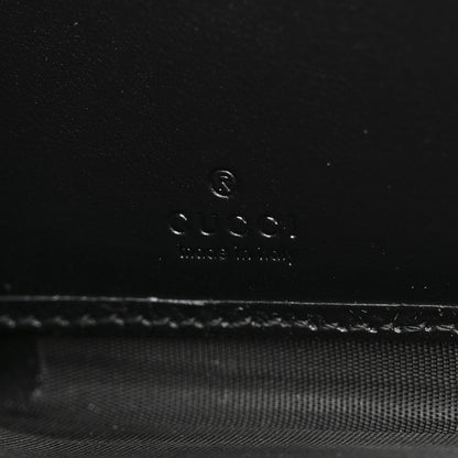 Gucci Plutone Calfskin Logo Zip Around Wallet Black 6 of 8