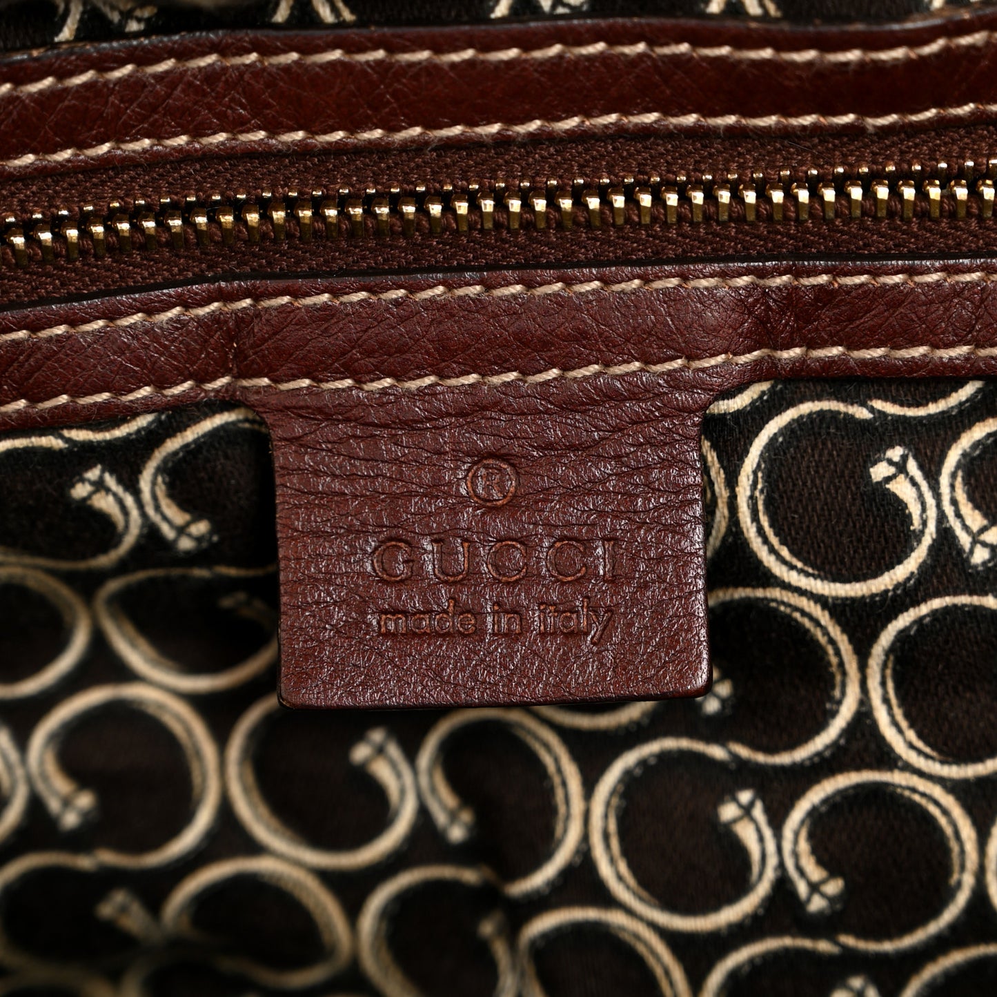 Calfskin Horsebit Medium Nail Boston Brown