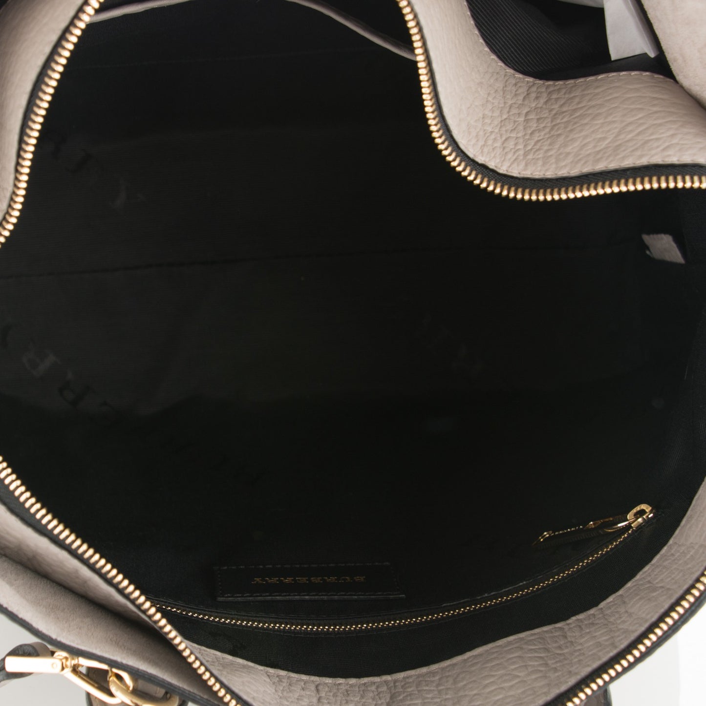 Heritage Grain Check Embossed Medium Dewsbury Tote Pale Grey