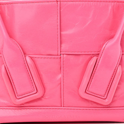 Bottega Veneta Paper Calfskin Maxi Intrecciato Mini Arco Pink 7 of 11