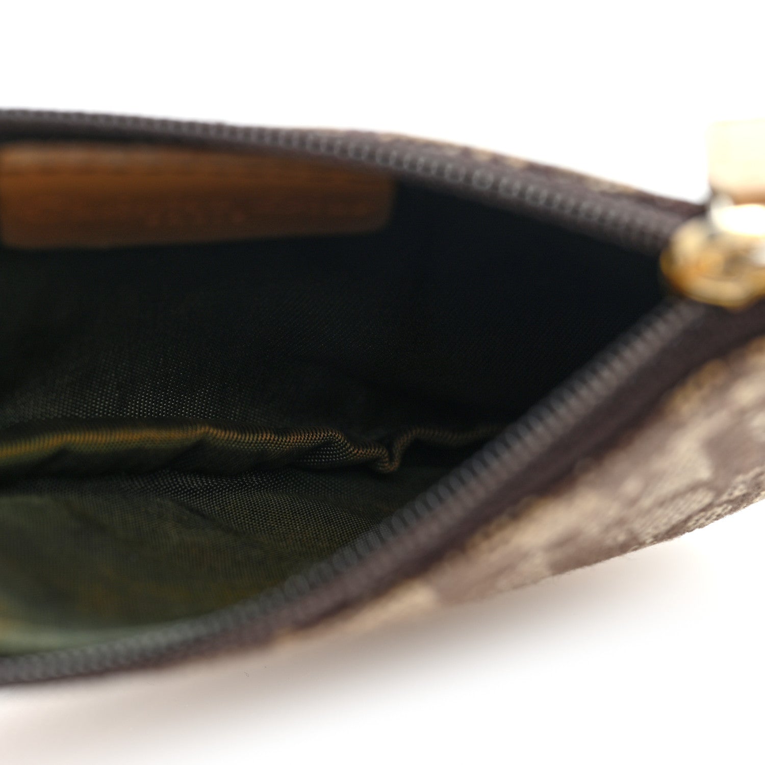 Christian Dior Monogram Saddle Coin Purse Brown 5 of 7