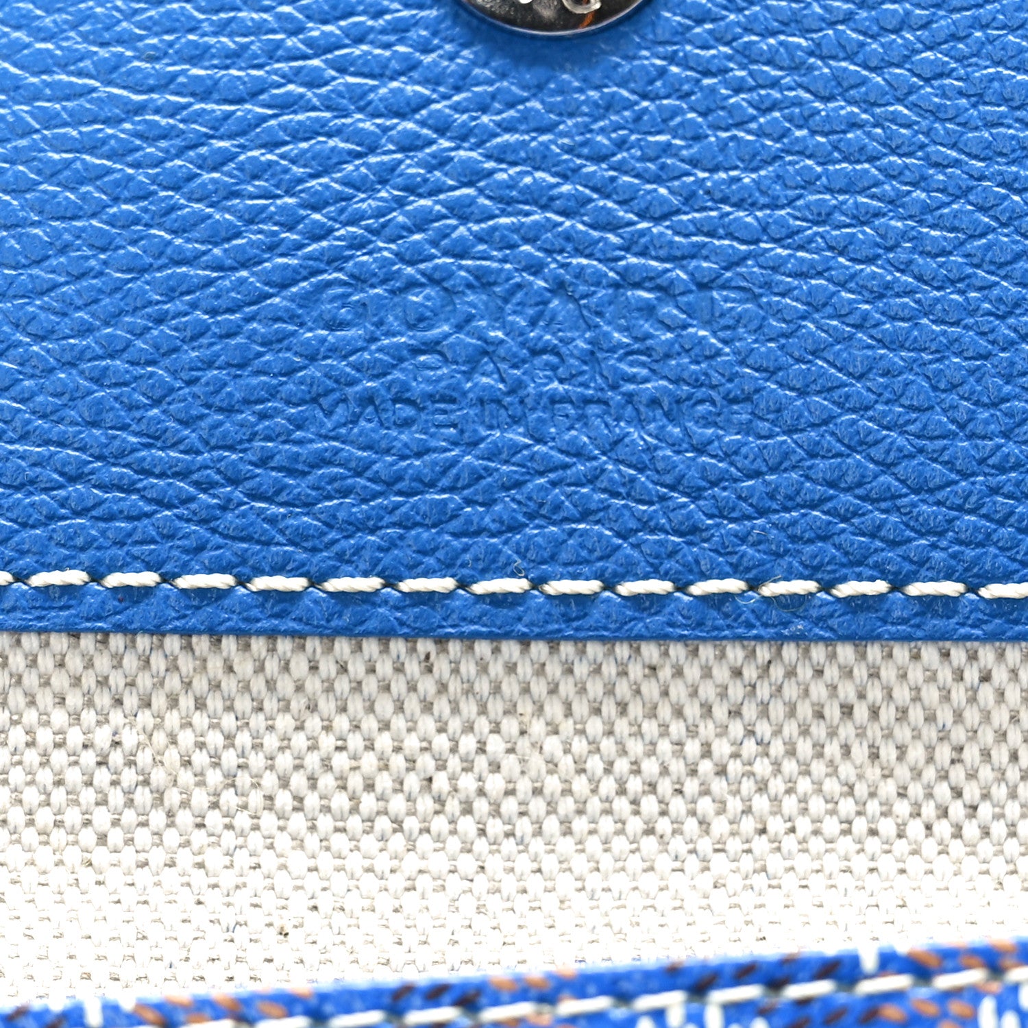 Goyard Goyardine Saint Louis GM Sky Blue 7 of 10