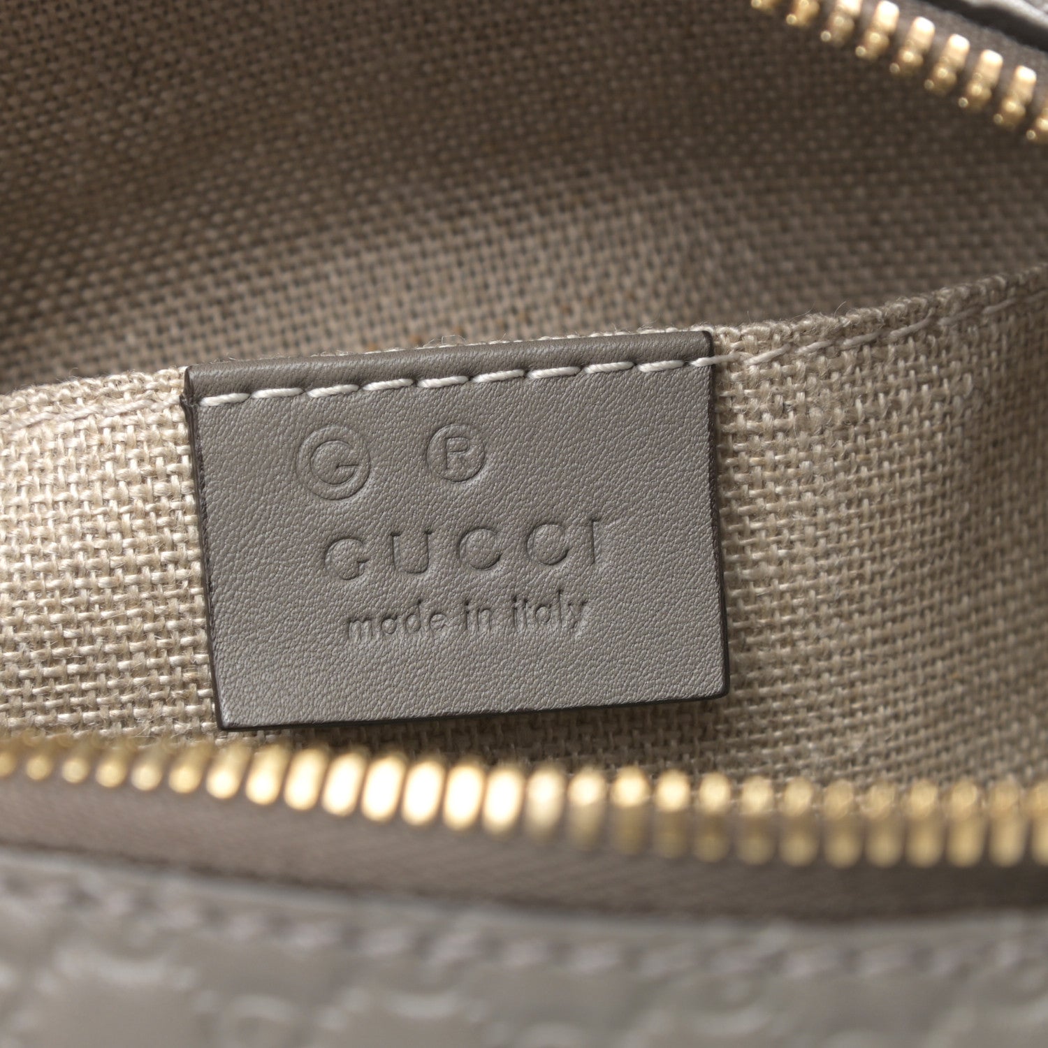 Gucci Microguccissima Mini Bree Messenger Bag Grey 6 of 9