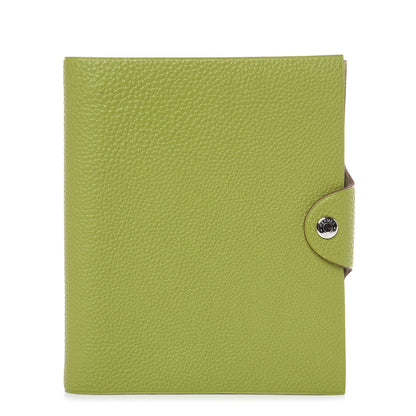 Hermes Togo Ulysse PM Notebook Vert Anis 1 of 10