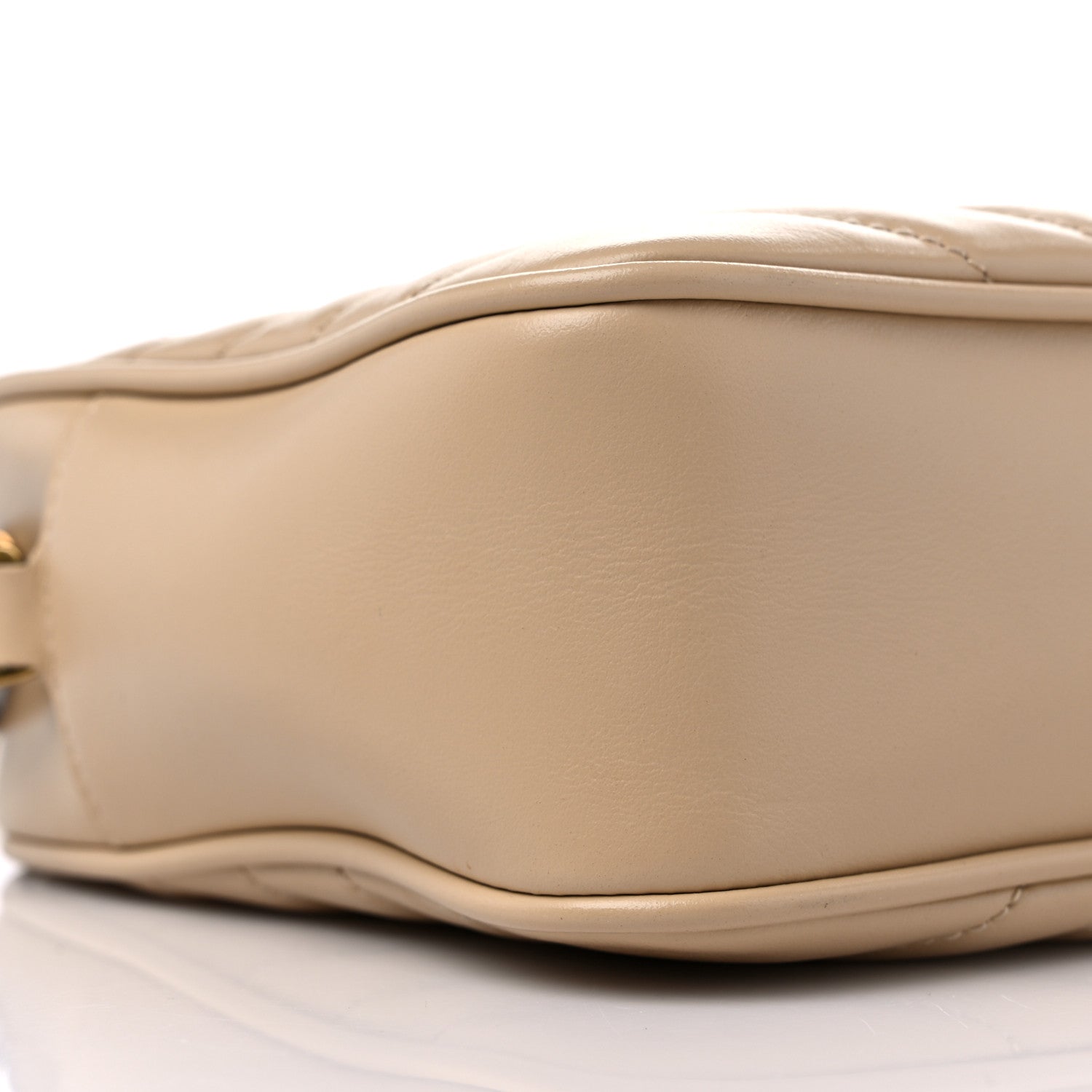 Saint Laurent Calfskin Matelasse Monogram Lou Camera Bag Nude Powder 8 of 11